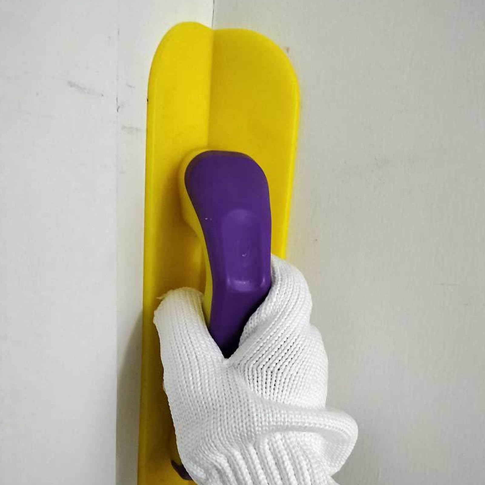 Juego de paletas para paneles de yeso, 11 piezas, plástico, flexible, interior, exterior, paleta para esquinas, masilla, espátula, raspador, kit de herramientas para repara