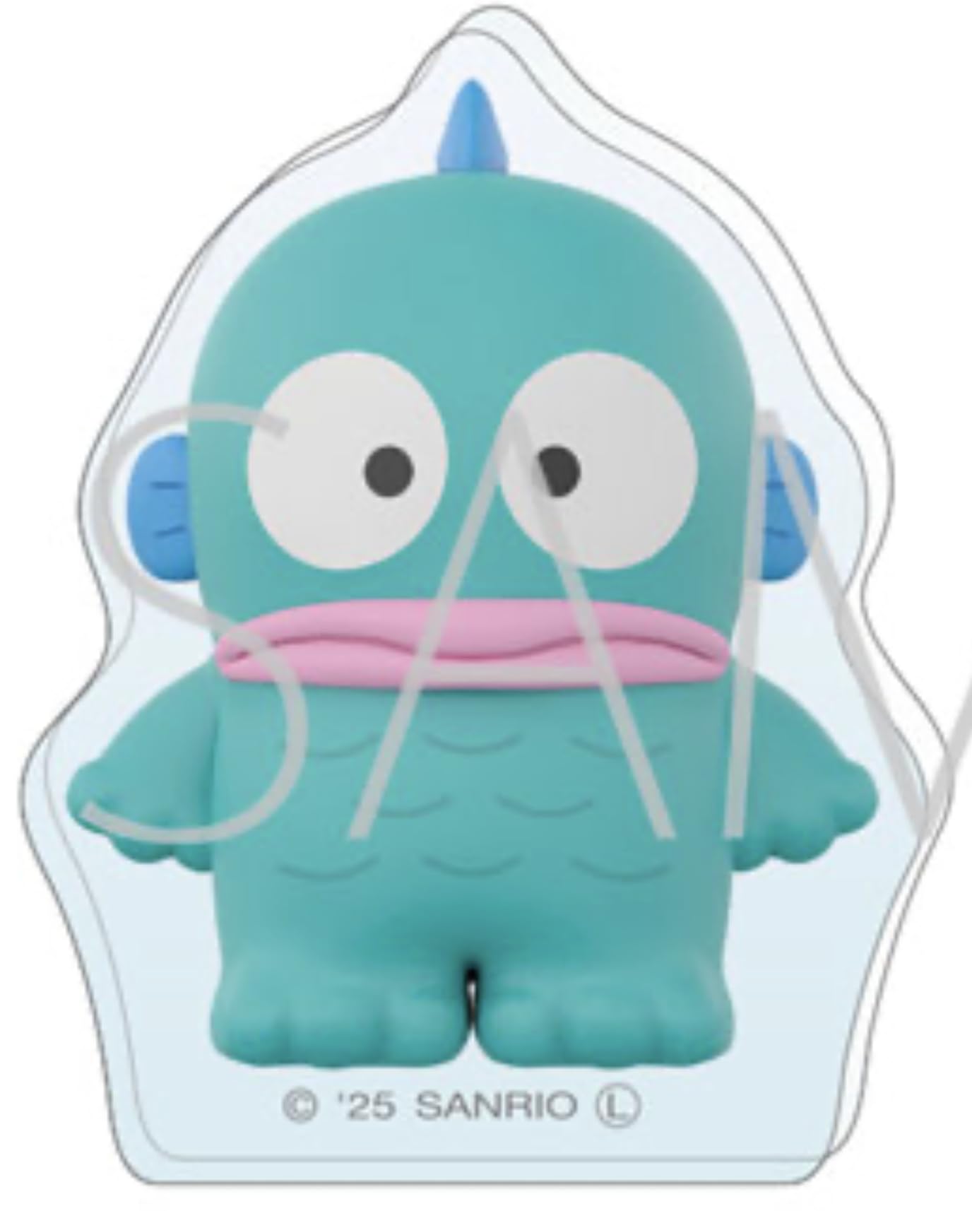 Sanrio Hangyodon Karotto Acrylic Figure Stand 2.4in Collectible Japan