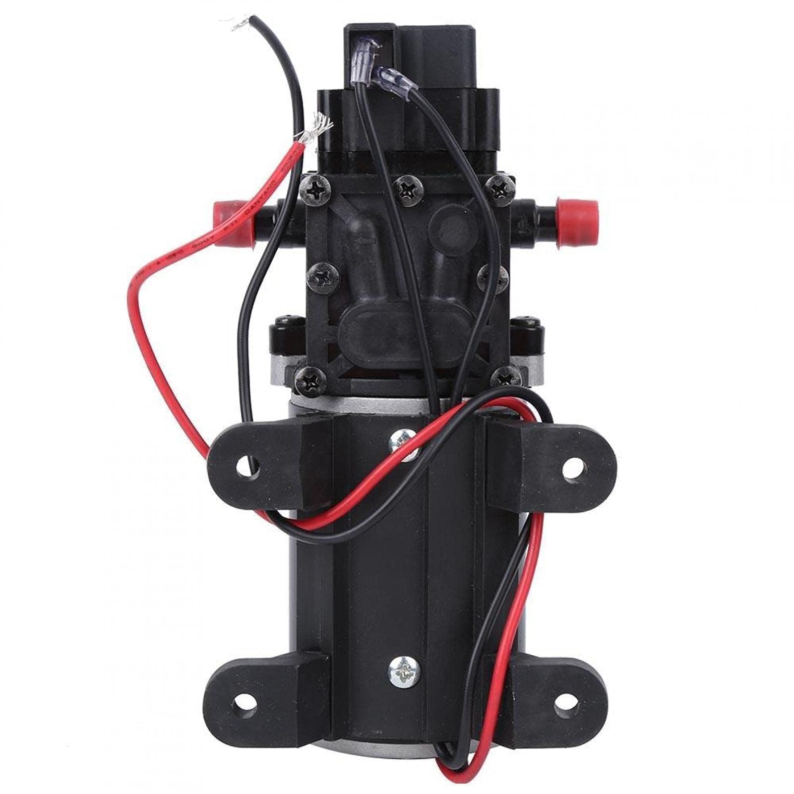 Agatige Pompe à Membrane, Pompe à Eau Haute Pression, Pompe à Eau Auto-Amorçante, Pompe a Eau Camping Car, Pompe à Membrane Pour Camping-Cars, Bateaux, Caravanes et Jardins (18V)