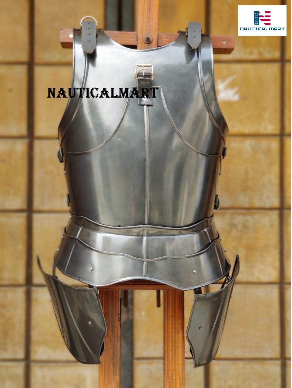 Steel Breastplate Knight Armor Medieval Costume Battle Ready