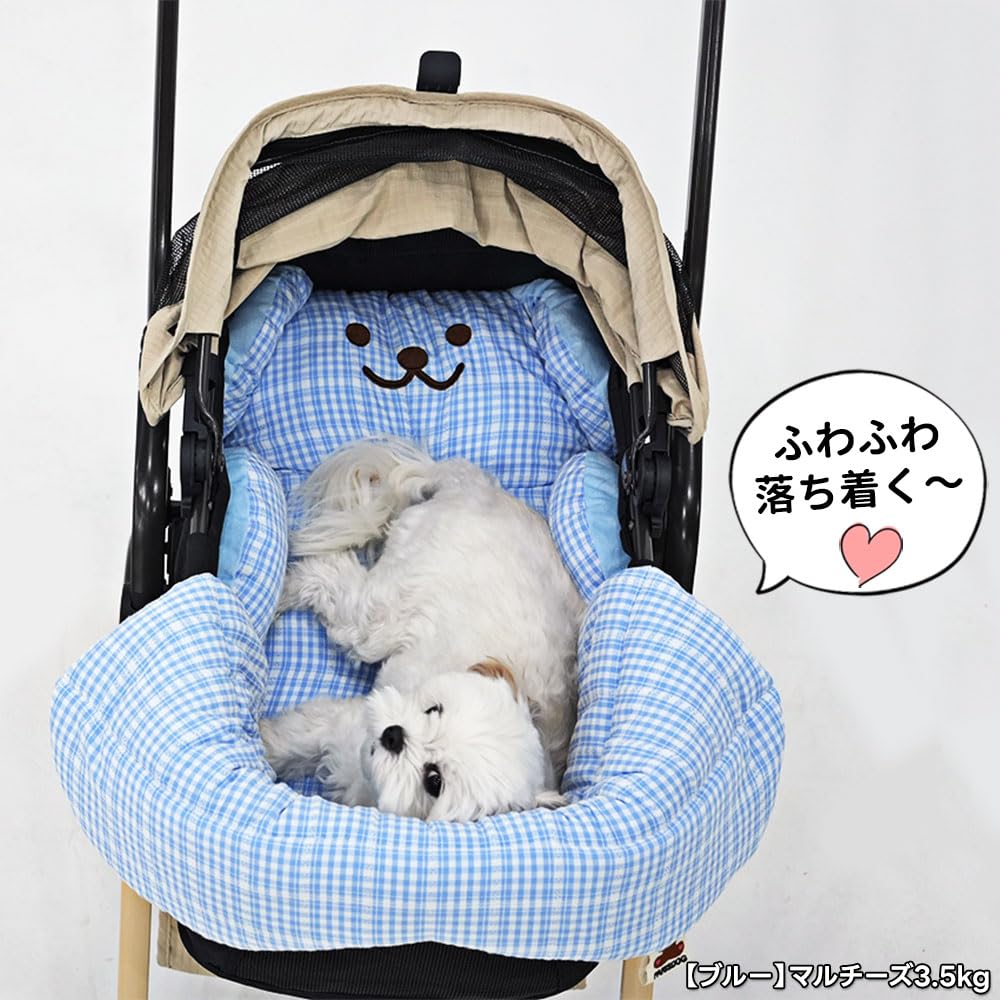 Amazon | 犬 カートクッション ベッド 犬用 クッション ふわふわ あご