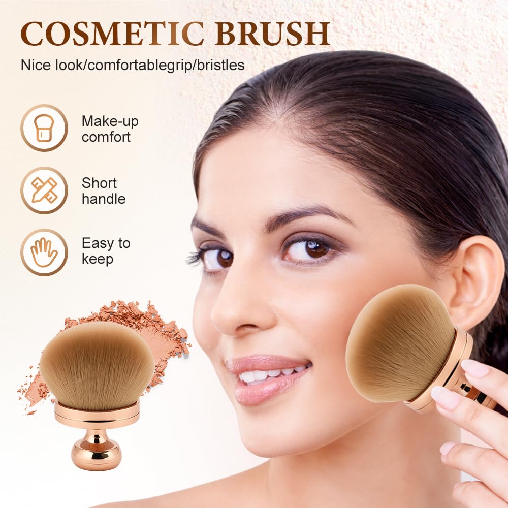 Extra Large Body Makeup Brush for Self Tanner, Tanning Brush for Self Tan with Soft Bristles, Large Body Brush for Even Application, Makeup Brush for Legs Arms Face and Back (D)