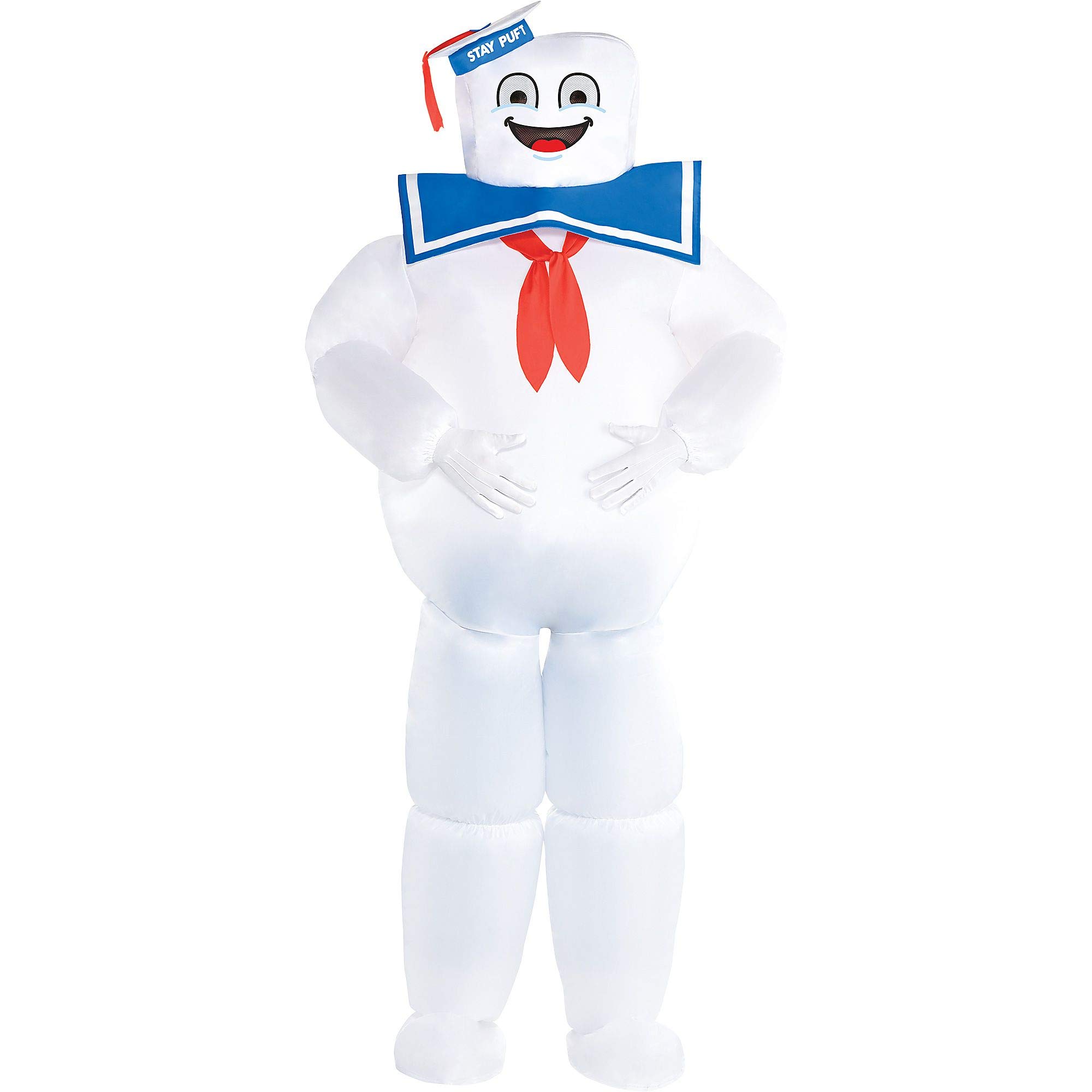 Adorable White Baby Ghostbusters Stay Puft Costume Set (Standard Size) 1 Pack - Premium Material & Uniquely Designed - Perfect For Themed Parties, Halloween & Fun Photoshoots