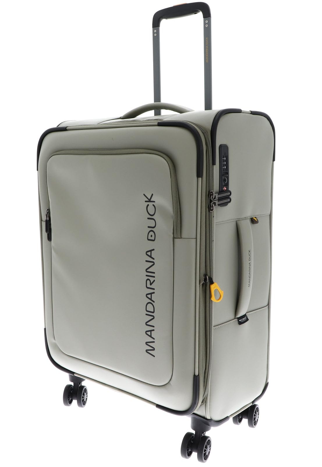 Mandarina Duck Eco Coated trolley M étanche et extensible - 8