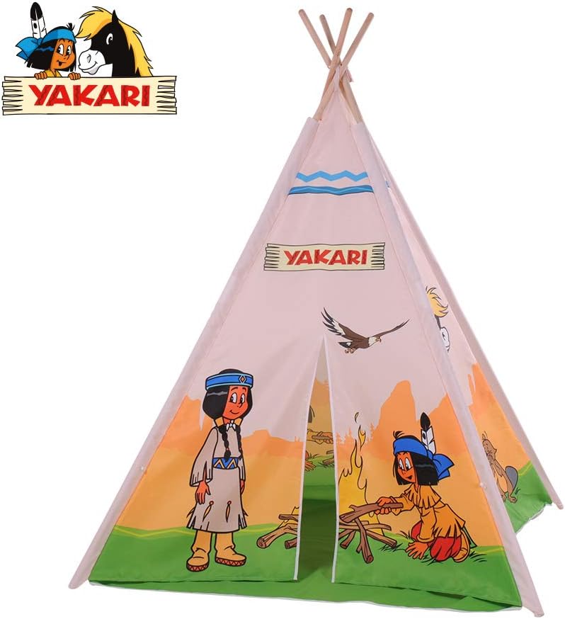 Knorrtoys 86561 Yakari knoortoys Tipi Friends, Multi Color