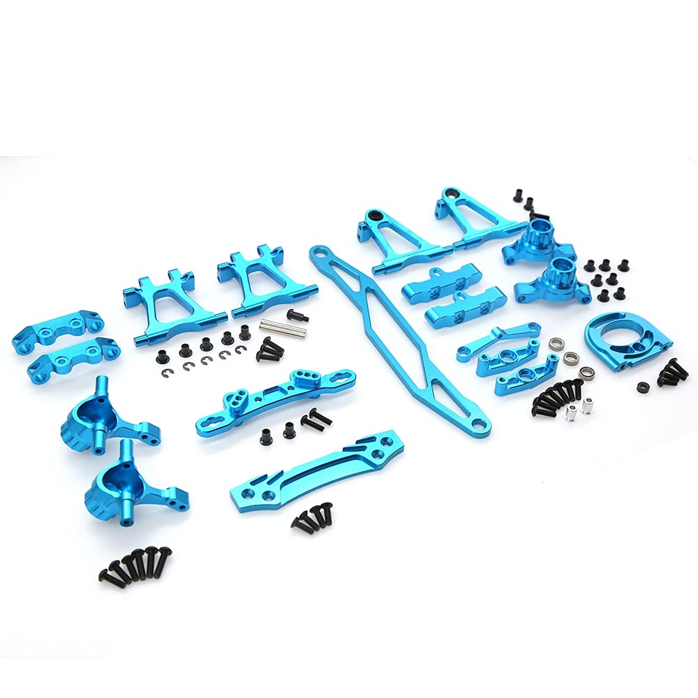 Metall Modifikations ZubehöR Kit Querlenker Achsschenkel für TT02 TT-02 1/10 RC Auto Upgrade Teile