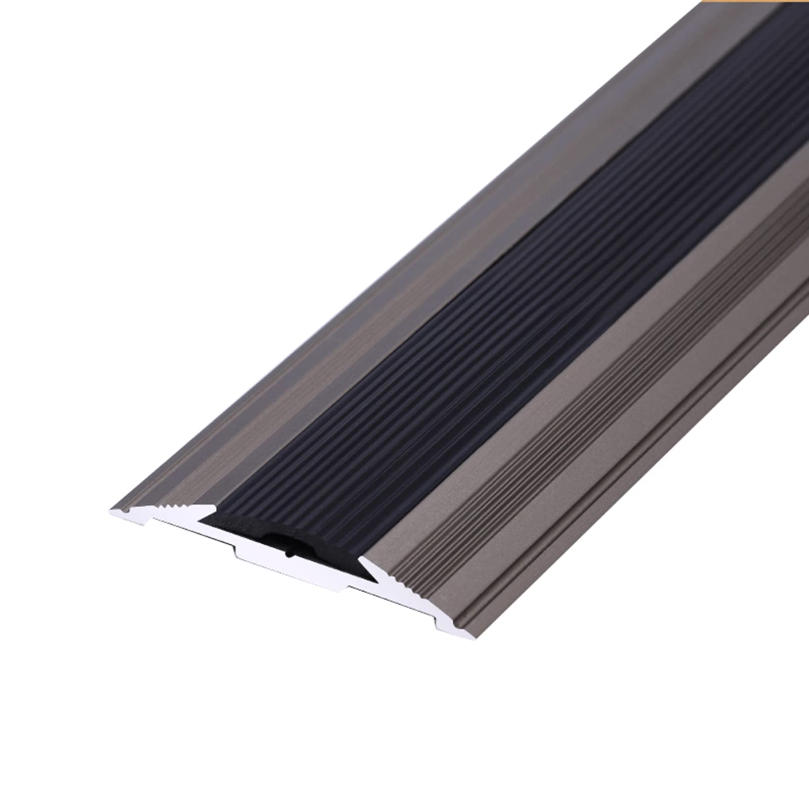 Embellecedor De Borde De Escalera, Protector De Alféizar De Goma, Tira De Transición De Suelo Laminado Antideslizante Para Interiores Y Exteriores, Tiras De Transición De Umbral De Borde De Escal