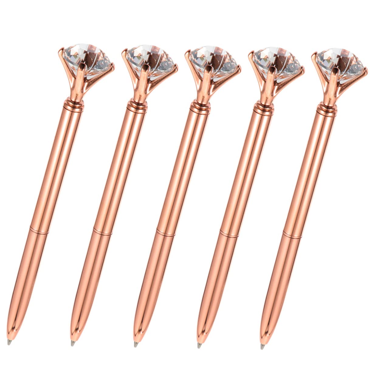 25stücke Teiliges Großer Kristall-kugelschreiber Dekorative Schreibgeräte Mit Rhinestone Eleganter Kugelschreiber Für Büro Und Kreative Anwendungen Für Notizen Und