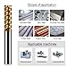 HRC75 4-Flute for Heat Treatment Quenching Materials Milling Cutter Tungsten Steel Carbde CNC Endmills,1.5x4.5x4Dx50L