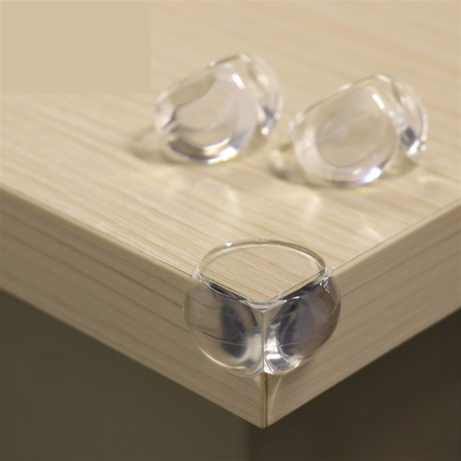 Protectores de mesa para la seguridad de los niños, 4 fundas de protección de silicona, protectores anticolisión, cojín de bordes suaves, accesorios de seguridad para el hogar