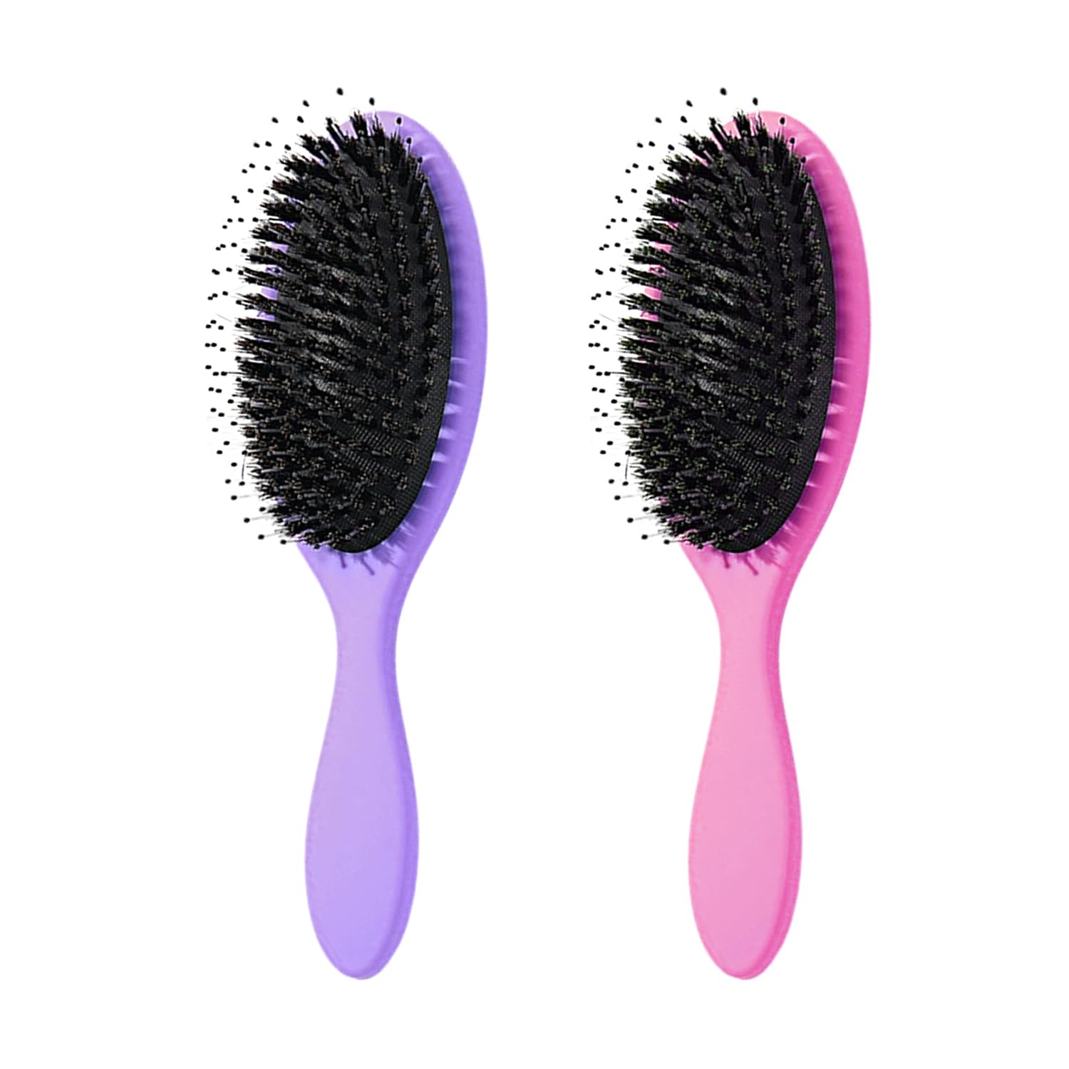 2 Pezzi Di Massaggio Per Capelli Pettine, Strumento Di Parrucchiere, Maniglia Di Comfort Ergonomica, Comodo Pennello Per La Pulizia Da Viaggio, Oggetti Di Scena Per Lo Stile Delle Donne.