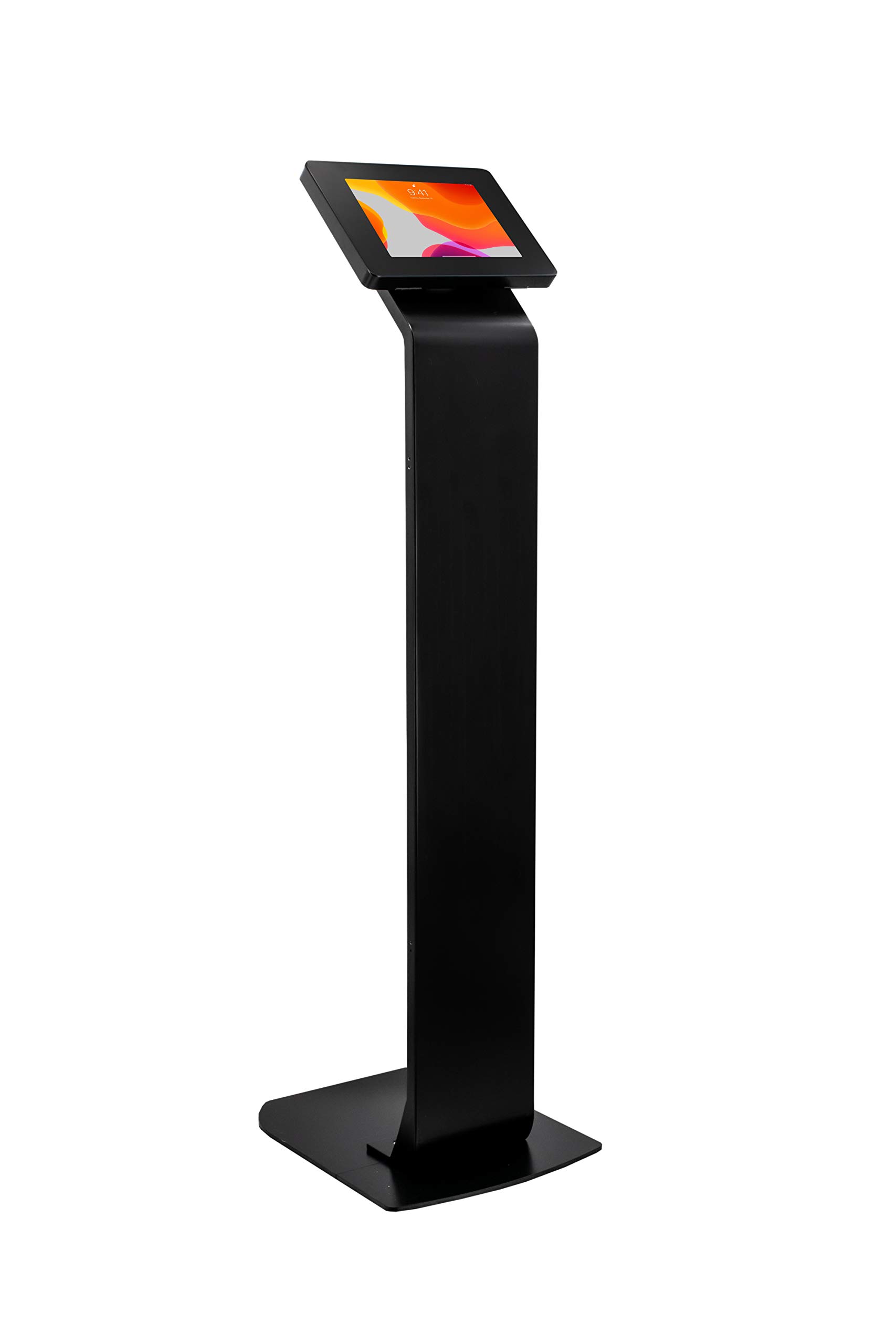 CTA Digital Premium Small Locking Floor Stand Kiosk (Black)