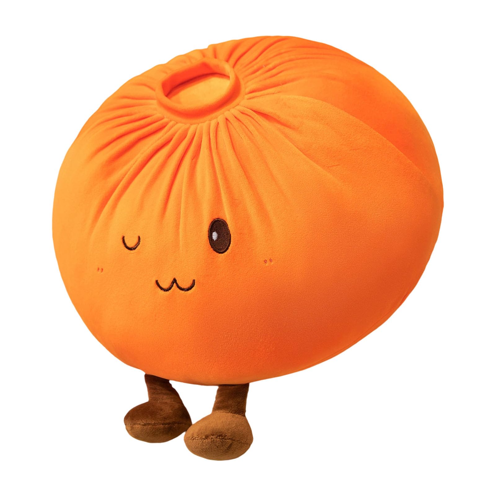 Obotsnoi Appealing Bread Themed Plush Cushion Comfortable for Sitting Lying and Decorating 28cm Diameter Comfort Plush Pillow