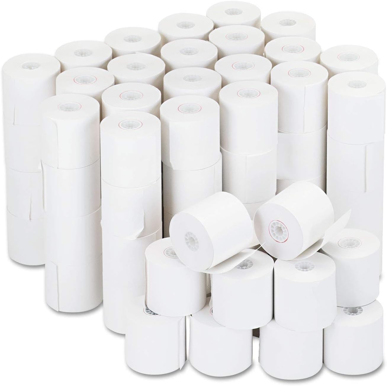 Universal 35705 Adding Machine/Calculator Roll, 16 lb, 1/2-Inch Core, 2-1/4-Inch x 126 ft,White, 100/CT