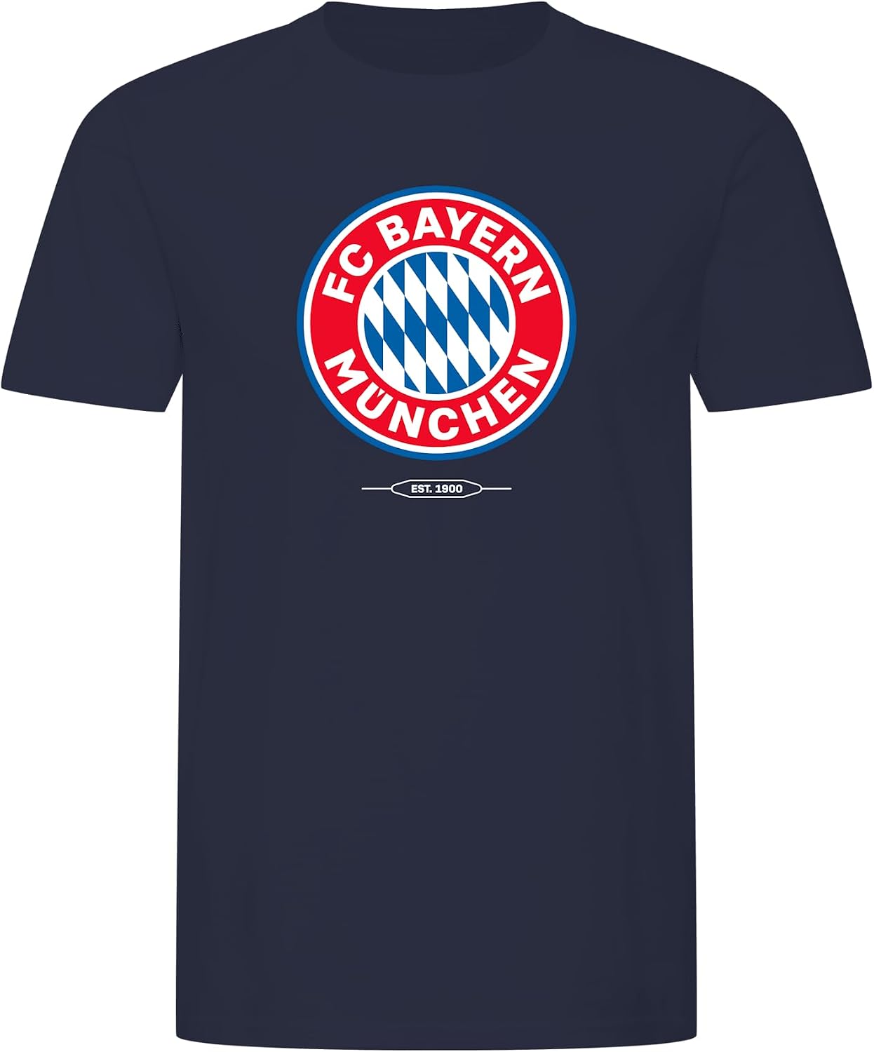 Sweat-shirt FC Bayern München Essential – Homme, Bleu Marine, 100% Coton