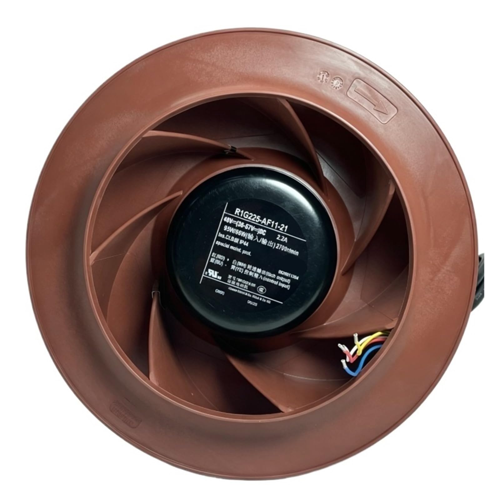 MBPAIHOP R1G225-AF11-21 R1G225-AF11-52 48V centrifugal fan(R1G225-AF11-52)