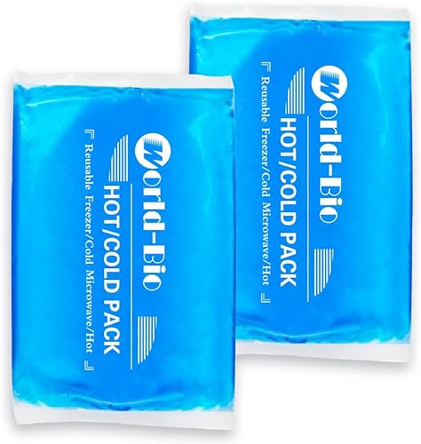 Bolsas de hielo de gel grandes para lesiones, compresas reutilizables para aliviar el dolor, rehabilitación, paquete de gel de hielo cómodo, terapia