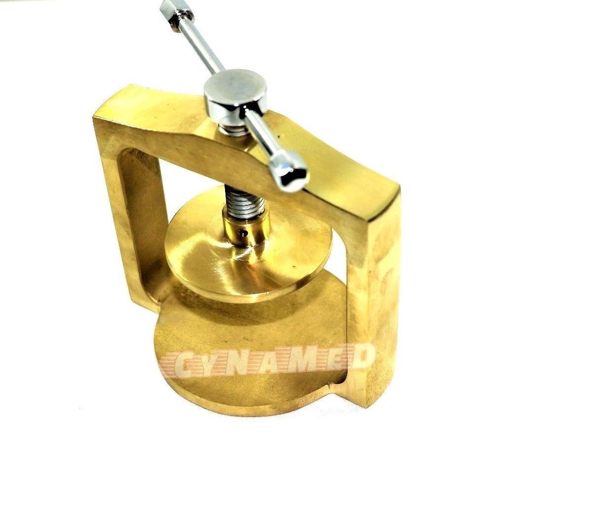 1 EACH PREMIUM ORIGINAL BRASS DENTAL LABORATORY SINGLE LAB PRESS COMPRESS (CYNAMED)