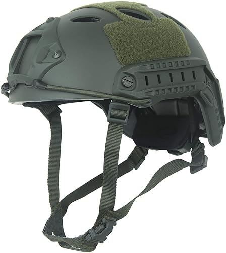 LOOGU FAST PJ Base Jump 1 casco militar con 12 pulgadas