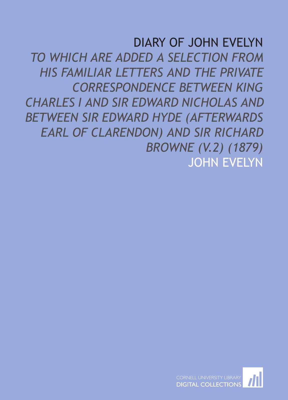 Diary of John Evelyn