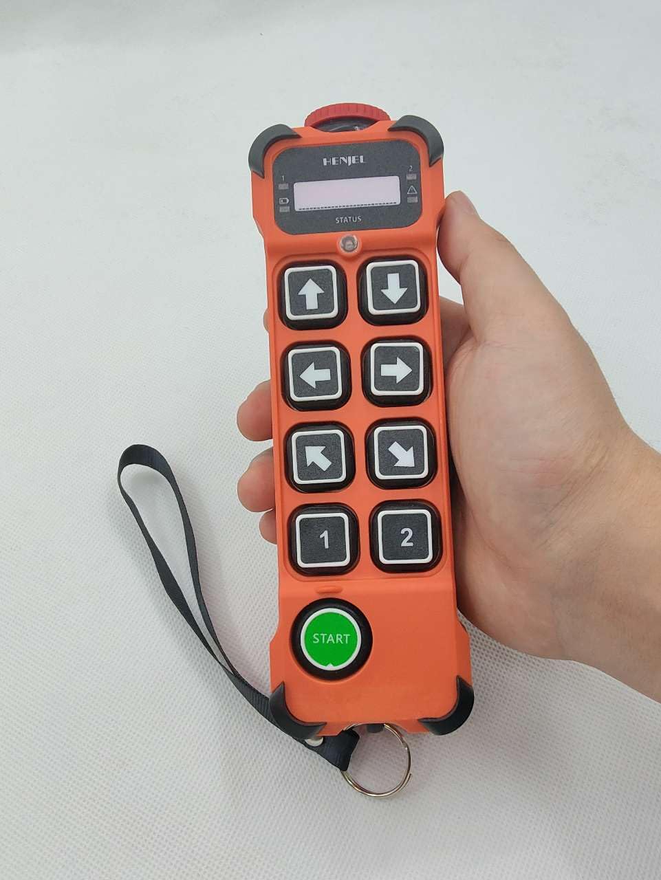 H208 8 Botone 2 Doble Velocidad Grúa Inalámbrica Industrial Radio Transmisor