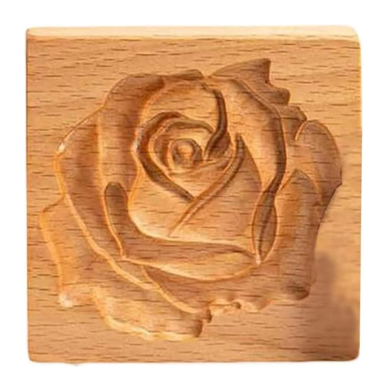 Forma do ciastek， DIY forma do pieczenia 3D Rose Press stempel na przyjęcie weselne przybory kuchenne, foremki ciastek