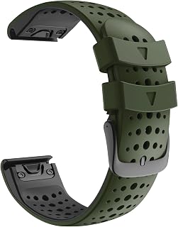 IOTUP 22 pulseiras de relógio inteligente de 26 mm para Garmin Fenix 7 7X Epix/instinct 2/Coros VERTIX VERTIX2 pulseira de silicone de liberação rápida