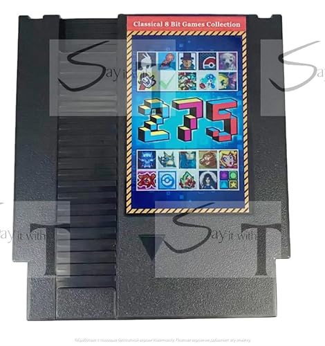 275 in 1 Super Cartridge NES Collection games