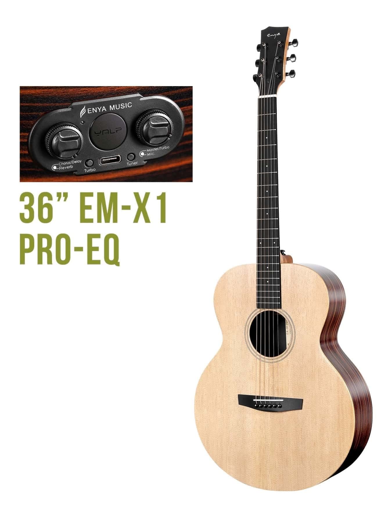 Enya X1-Pro Spruce HPL Acoustic Guitar - 36