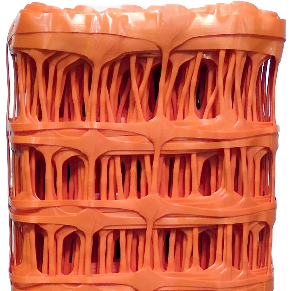 Filet de signalisation orange pour travaux, rouleau de 1 x 50 m (1 rouleau - 1 x 50 m) G