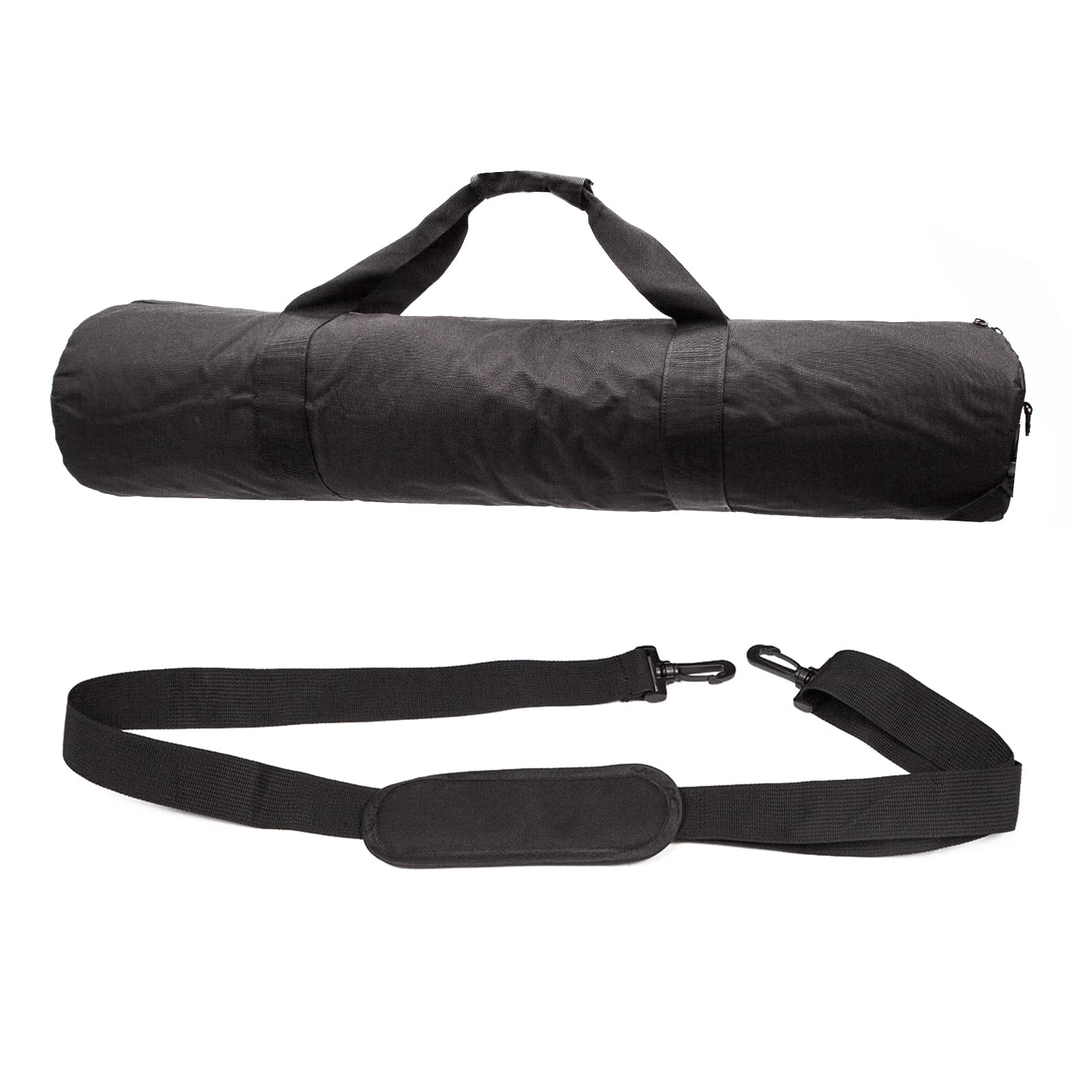 Bolsa de transporte para trípode de 47in 1680D de espuma de nailon acolchada para cámara de vídeo, fotografía, estudio, 120 cm, almacenamiento grande