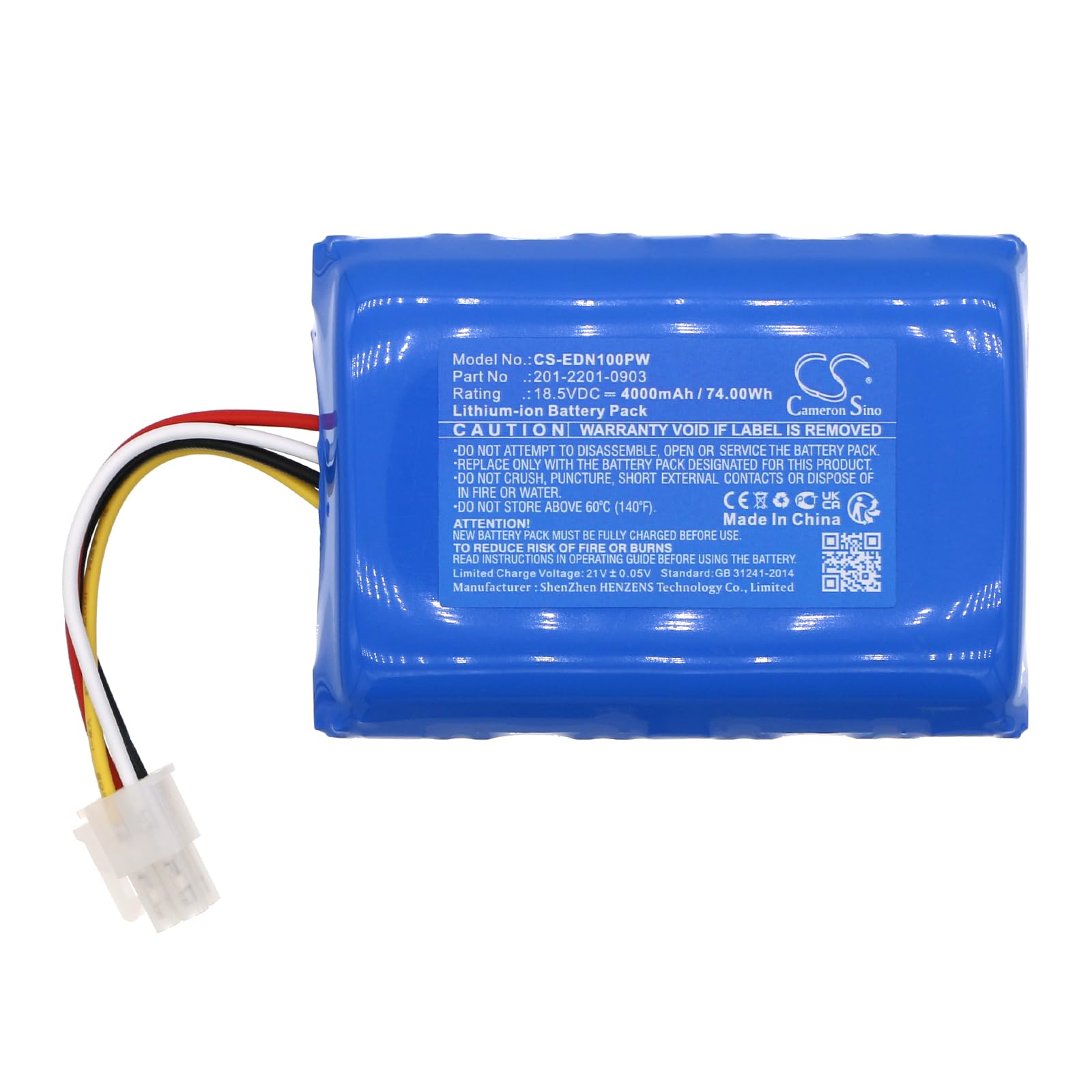 Vervangende accu voor Ecovacs Baize, G1-800, G1-800G, Goat G1, Goat G1