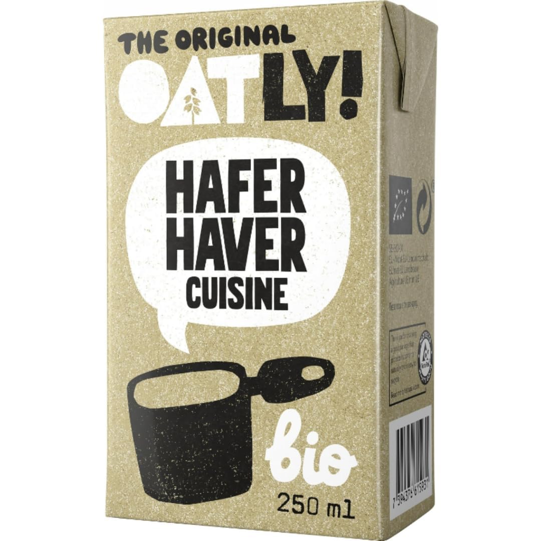 Oatly Hafer Cuisine 250 milliliter x 6 STÜCK mit Pufai
