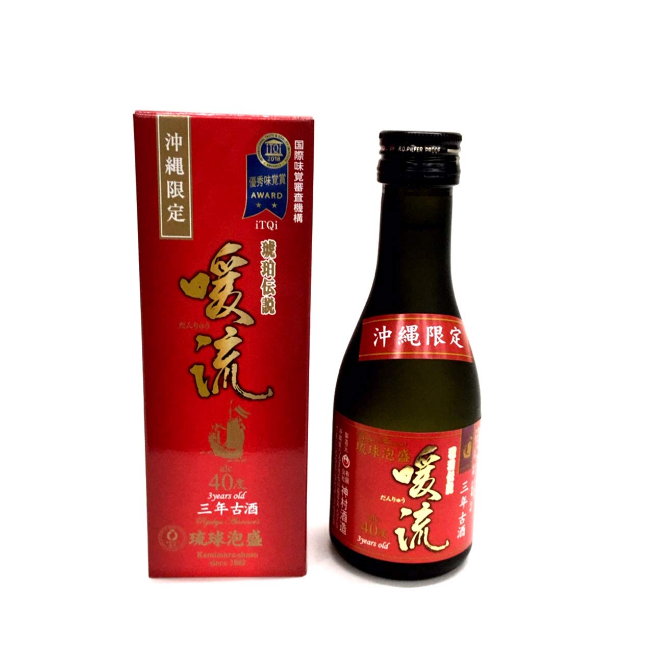 Amazon.co.jp: 暖流 古酒 [ 焼酎 40度 沖縄県 180ml ] : 食品