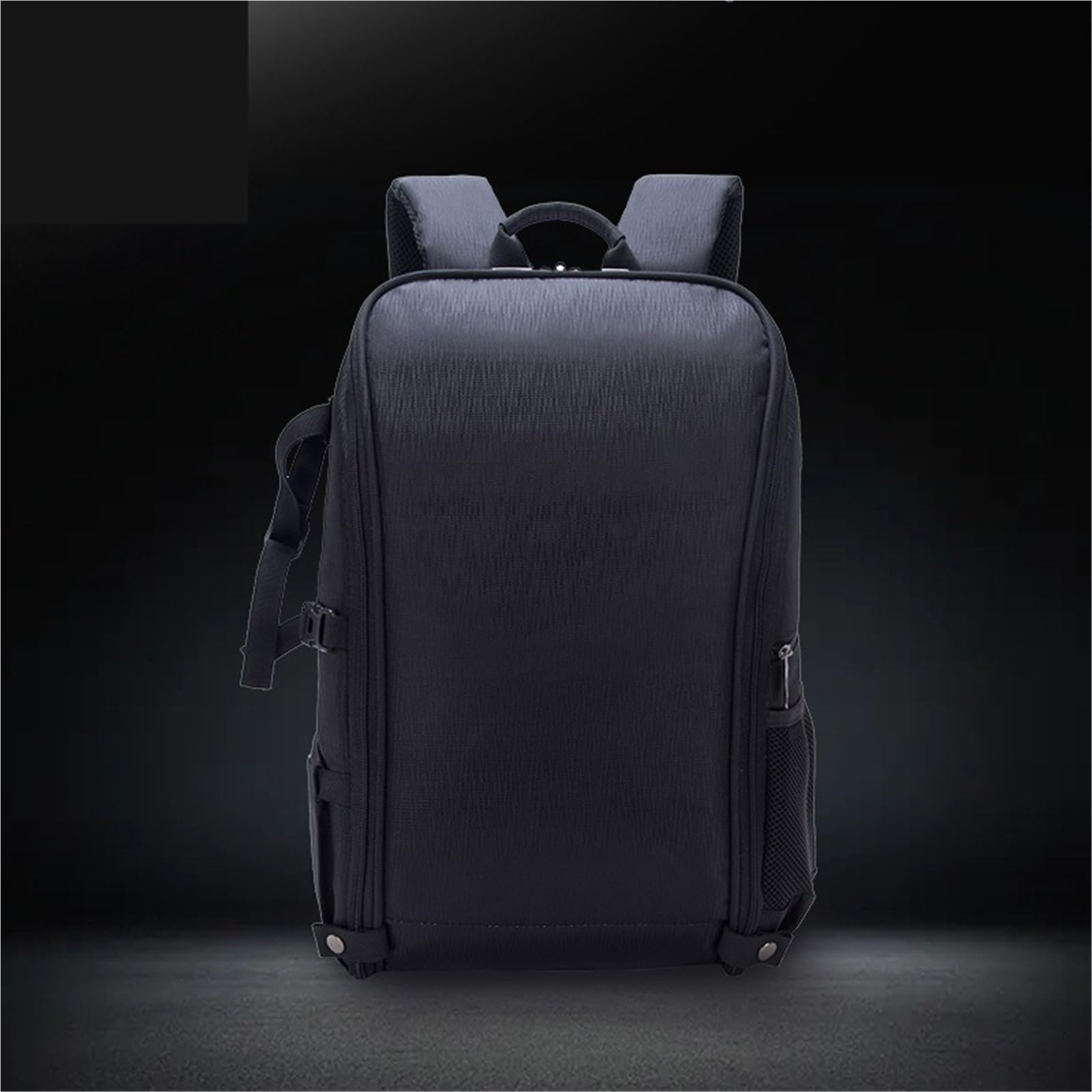 Mochila Fotografia Mochila de gran capacidad, cámara, fotografía impermeable, dron viaje multifuncional(Grey-Red Lining)