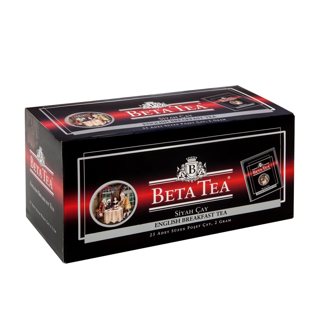 Beta English Breakfast Poşet Çay 25x2 gr