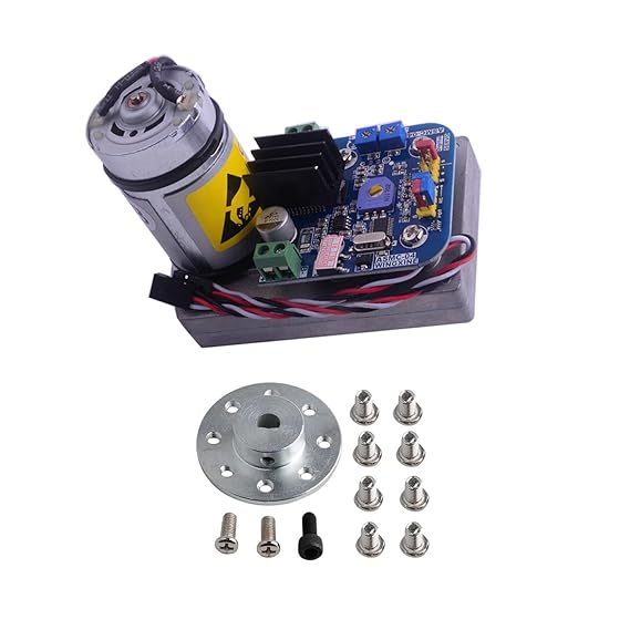 RCmall ASMC-04B Robot Digital Servo High Power Torque 12V/24V 180kg.cm with Arm Plate for for Large Robotic Manipulator Multicolored