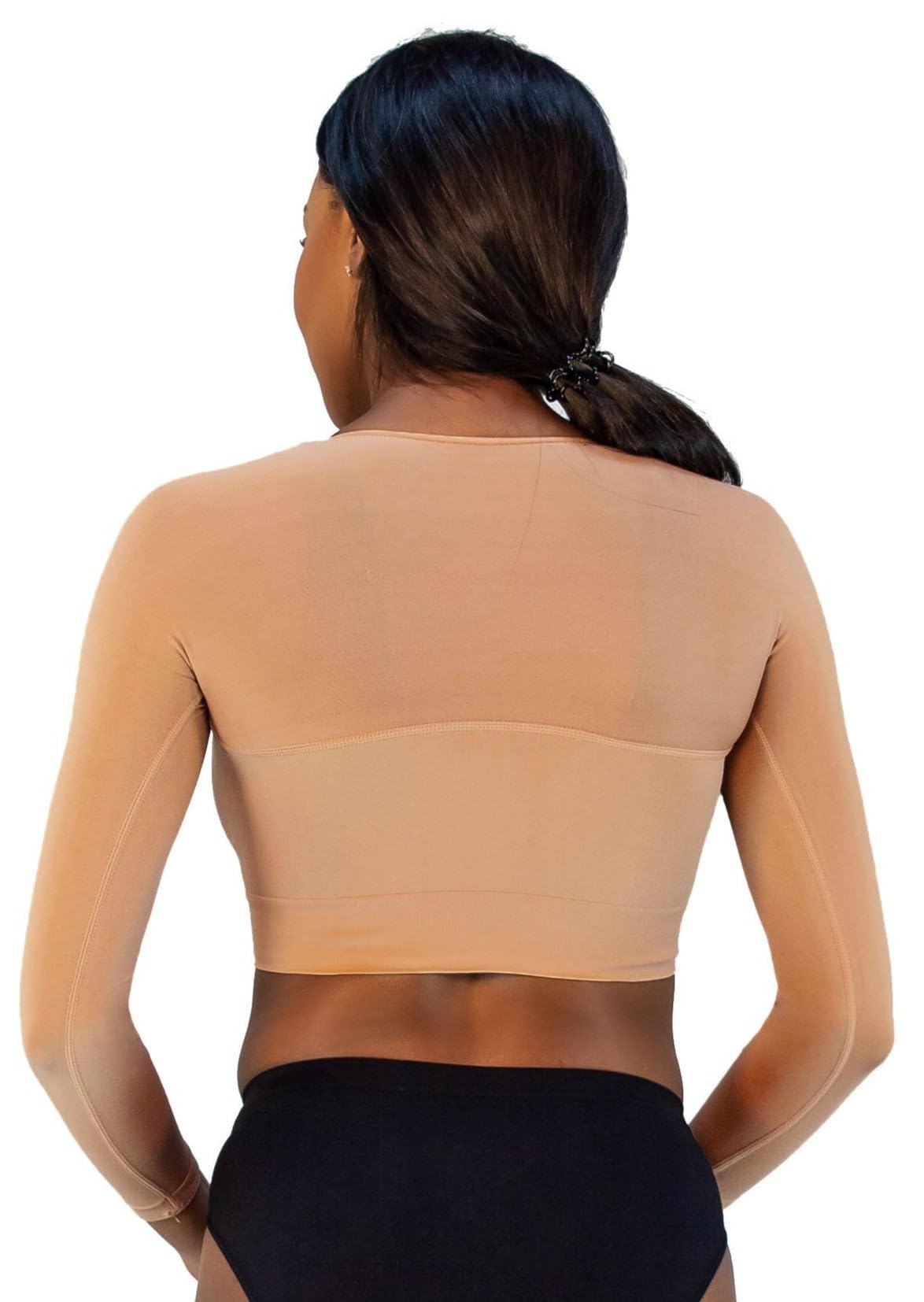 Rhonda Shear Plus Size Seamless Arm Shaper Top moldeador Mujer