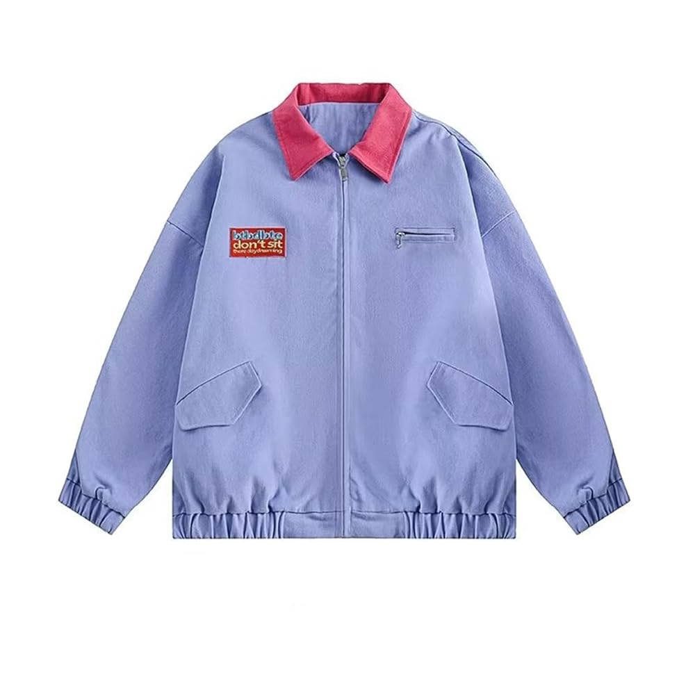 Amazon.com: Women Zip Up Varsity Bomber Jackets Cute Kawaii