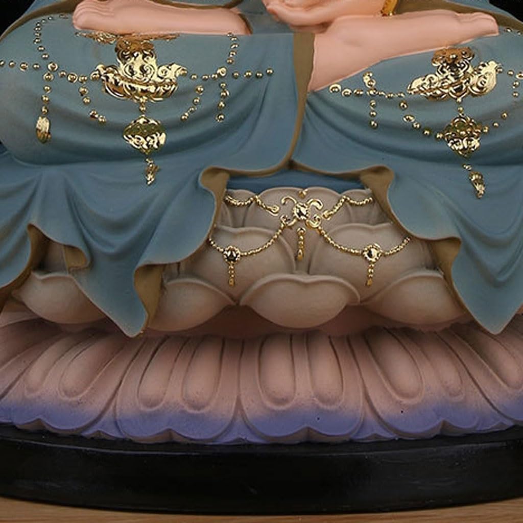Escultura de Estatua de Buda Hogar Enviando Y Pidiendo Niños, Adornos De Estatua Buda Guanyin, Sala Estar, Vestíbulo, Estudio, Decorativos Zen