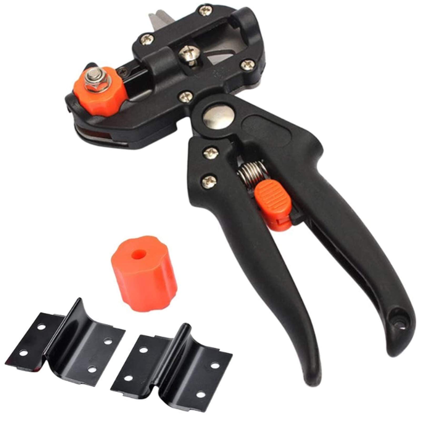 Attrezzi per innesti da giardino - Cesoie per innesti, cesoie per innesti Lame di ricambio Ramo di piante Ramoscello Vite Kit di utensili da taglio per alberi da frutto Giardino o prato