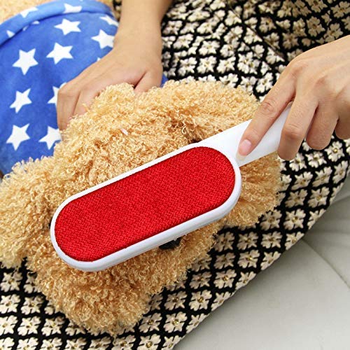 Image of HBD Reusable Double Sided Lint Remover Brush for Clothes Dust Cleaning | Sofa, Carpet and Car Pet Fur Hair Removing (Pack of 1)