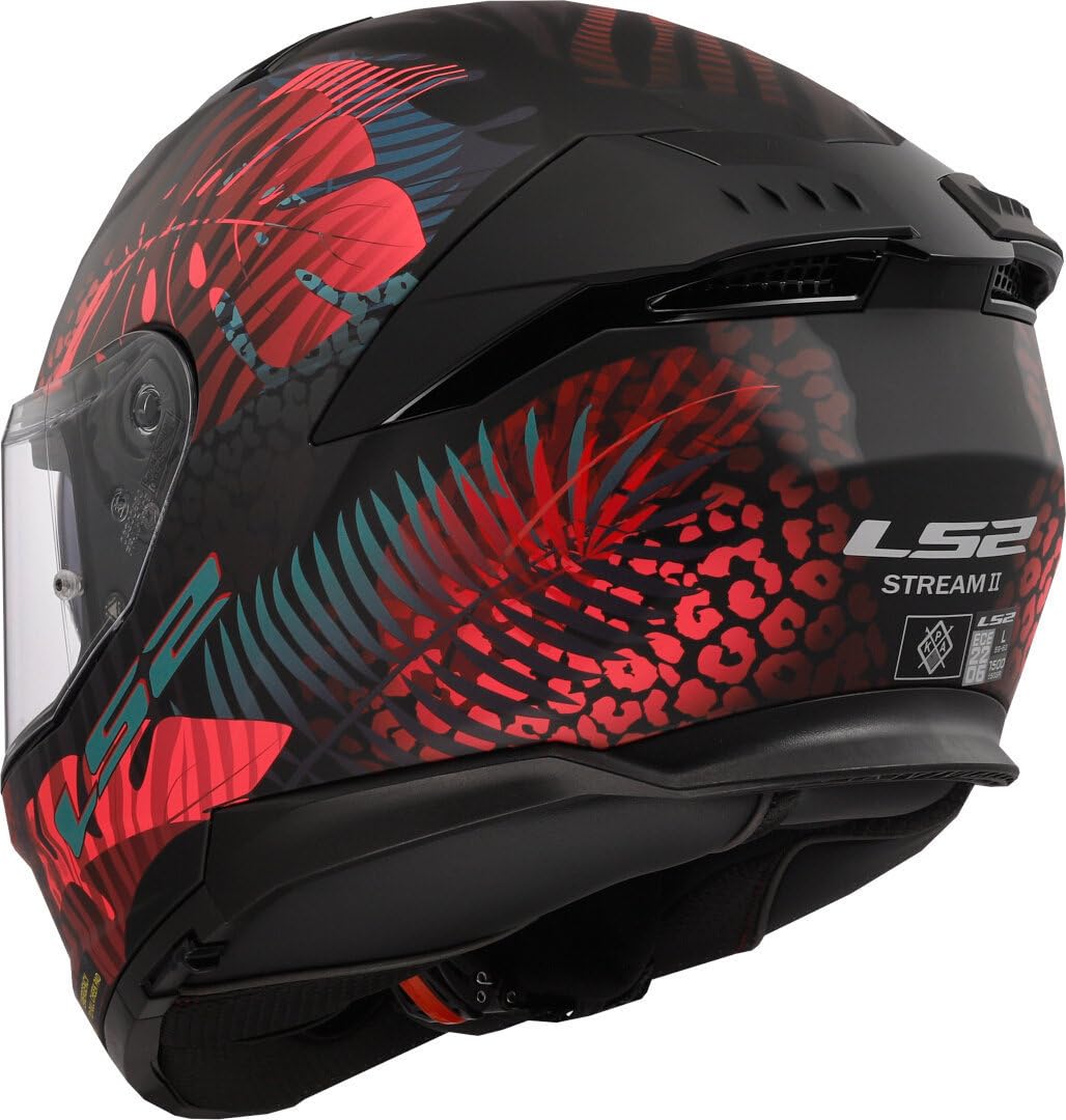LS2, Casco Integral Moto Stream II Jungle, XS