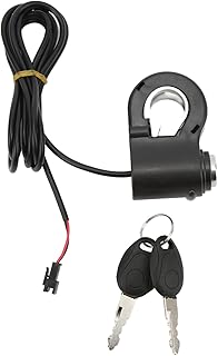 OhhGo 12/24/36/48 V Universal Durável Trava de polegar com interruptor de guidão 0Thumb LockThumb Lock Interruptor elétrico do guidão Interruptor de guidão elétrico Interruptor de guidão elétrico de bicicleta trava de polegar Trava de polegar Trava de guidão elétrico