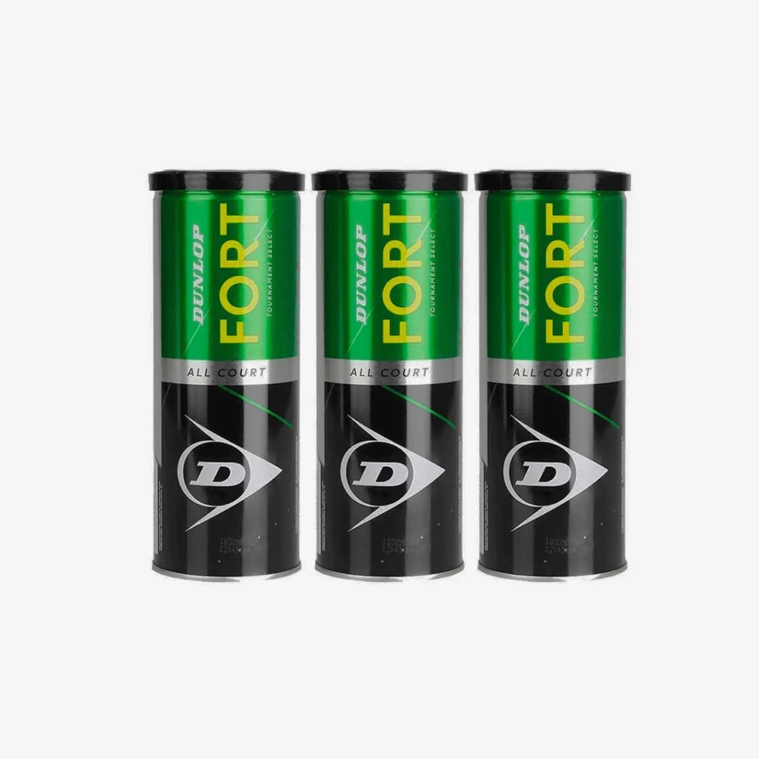 Dunlop FORT ALL COURT tripack 9 balls (3x3)