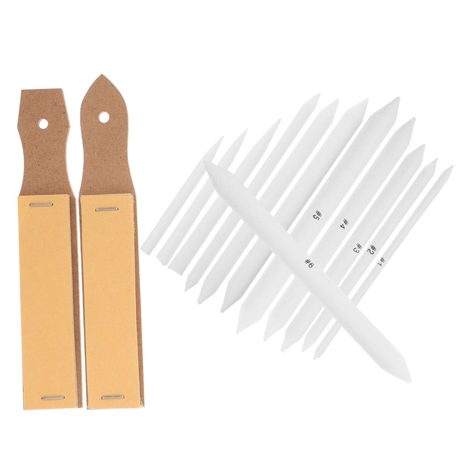 Homoyoyo Drawing Blender Sponge 10pcs Blending Stumps Sketch Blending Stumps Paper Sketch Tool Shading Tools for Drawing