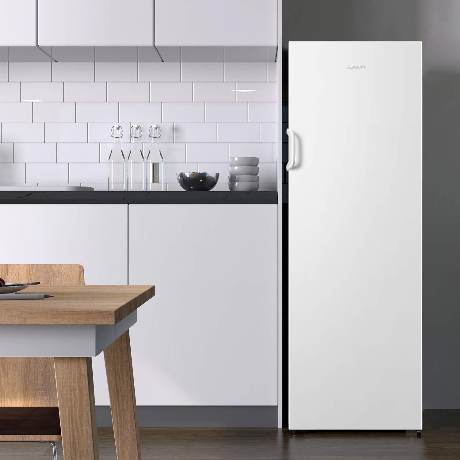 Hisense FV245N4AW2 congélateur Autoportante 194 L E Blanc