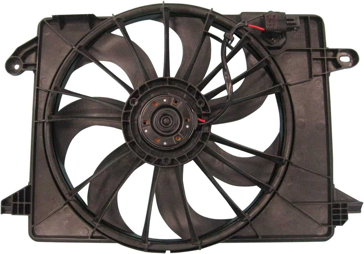 TYC 622550 Cooling Fan Assembly Compatible with 2009-2020 Chrysler 300
