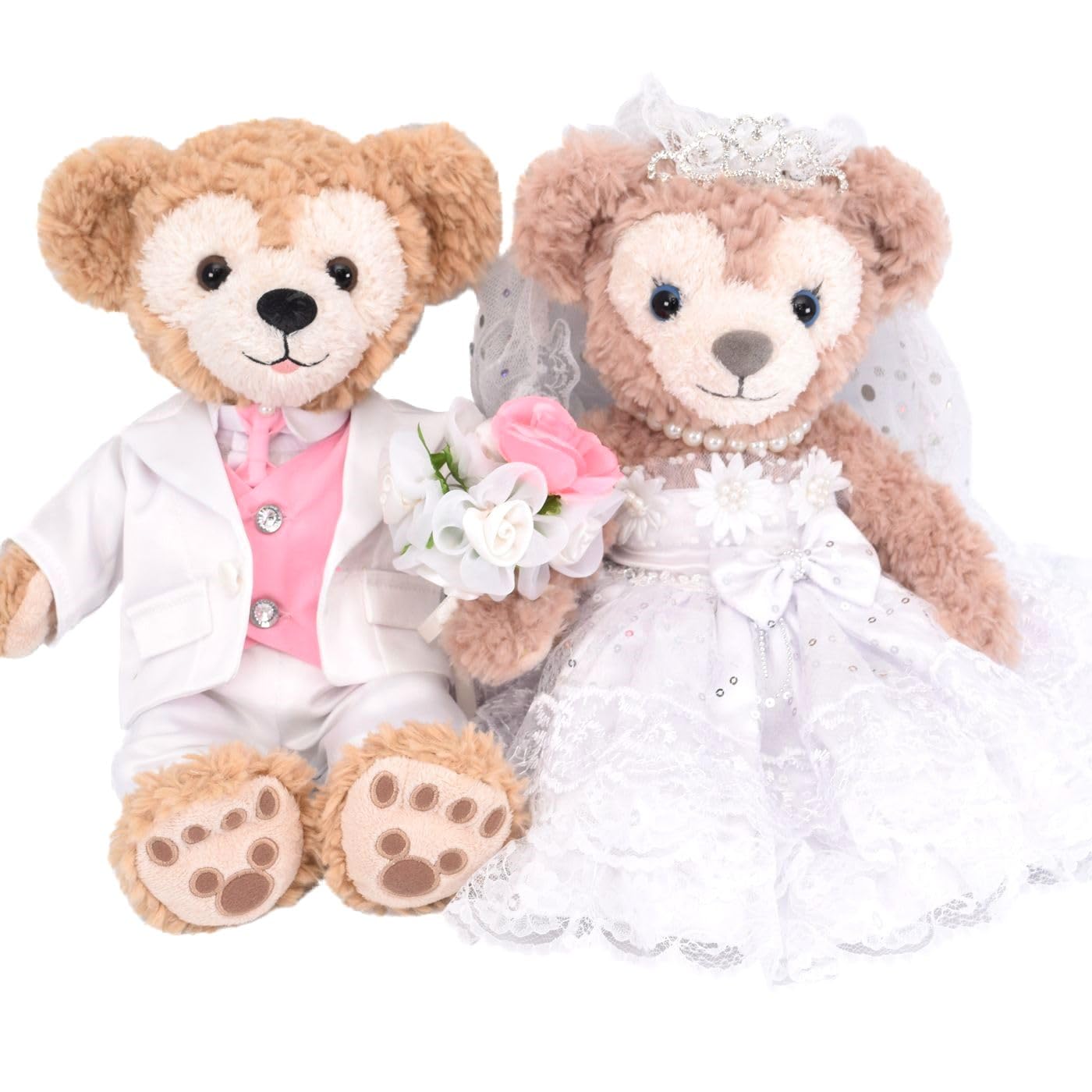 タキシード・ウェディングドレス ダッフィ ユニベアシティ ダッフィー