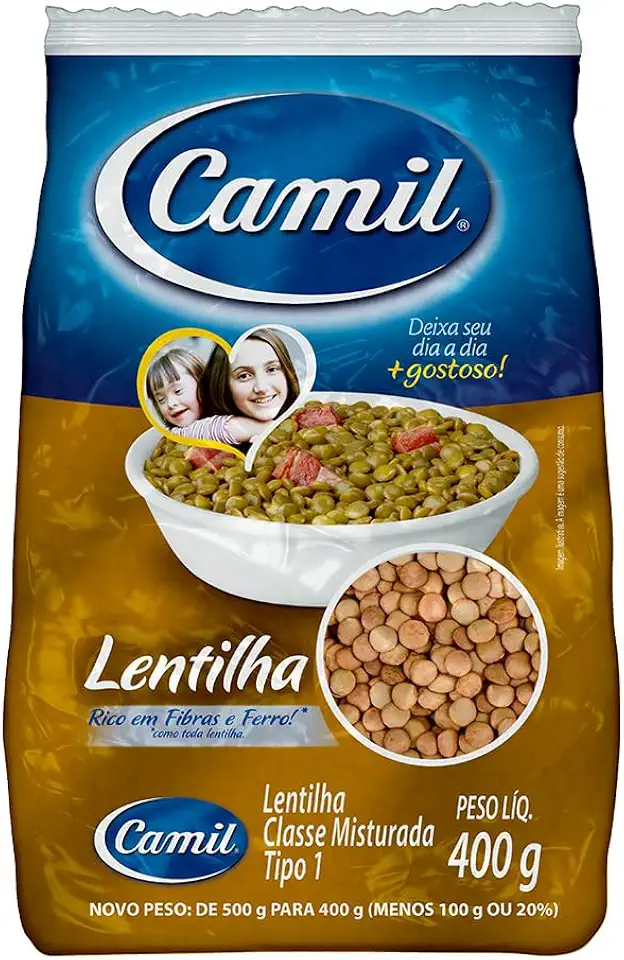 Lentilha Tipo 1 400G Camil